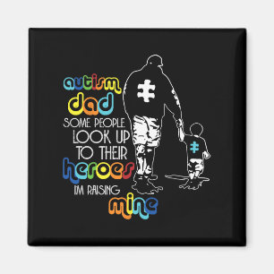 Aimant Autisme Papa Certaines Personnes Regardent Leurs H