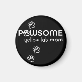 Aimant auto Pawsome chien personnalisable