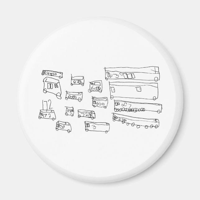 Aimant Autobus (Devant)