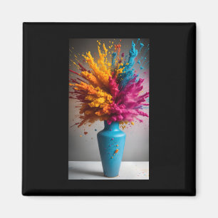 Aimant Autocollant Color Burst