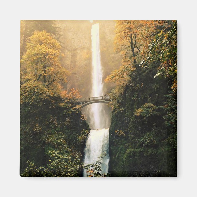 Aimant Automne à Multnomah Falls, OU (Devant)