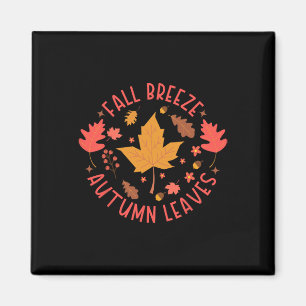 Aimant Automne Breeze Automne Feuilles D'Érable Mignonnes