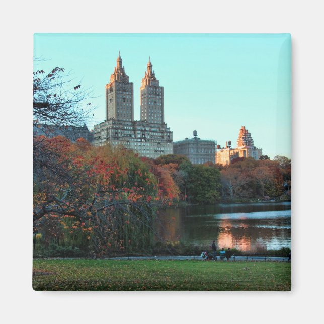 Aimant Automne : Central Park Lake, San Remo (Devant)
