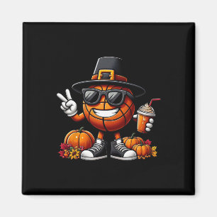 Aimant Automne Citrouille Automne Bysketbyll Thanksgiving