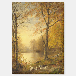 Aimant Automne Feuilles Nature Vintage Art Frigo