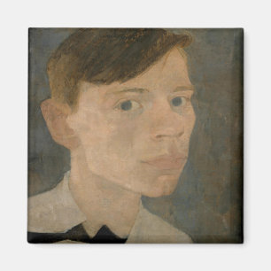 Aimant Autoportrait (jeune homme) (par Jan Mankes)