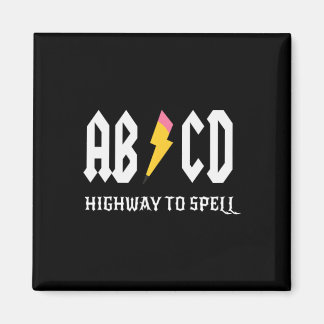 Aimant Autoroute Pour Spell Pencil Enseignant Amp; Étudia