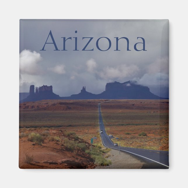 Aimant Autoroute vers Monument Valley Arizona (Devant)