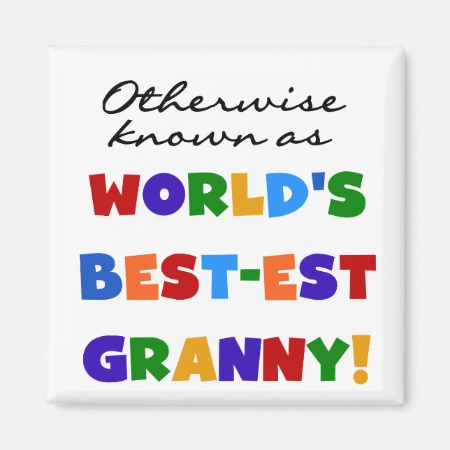 Aimant Autrement connu en tant que cadeaux de mamie (Devant)