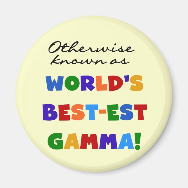 Aimant Autrement connu en tant que cadeaux du gamma Meill (Devant)