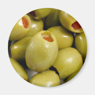 Aimant aux olives vertes