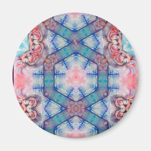 Aimant AVALON Dame du lac, Réflexions magiques de l'eau (Devant)