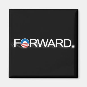 Aimant Avancer pour Obama 2012