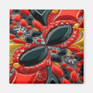 Aimant avec design couleur Allemagne