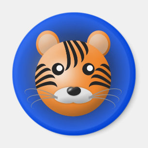 aimant avec l'animal : tigre