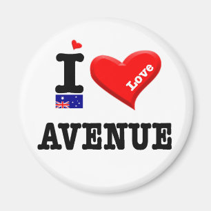 Aimant AVENUE - amour d'I