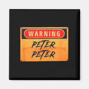 Aimant Avertissement Peter Peter Pumpkin Mangeur Drôle Ha