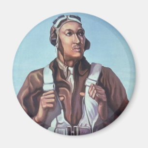 Aimant Aviateurs noirs : Service militaire de combat de 2