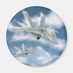 Aimant Avion à réaction militaire