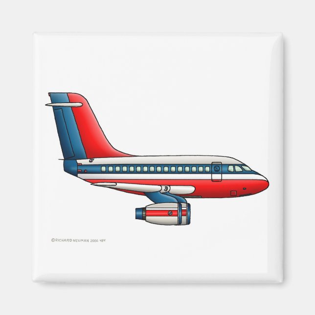 Aimant Avion Avion Avion Avion Jet (Devant)