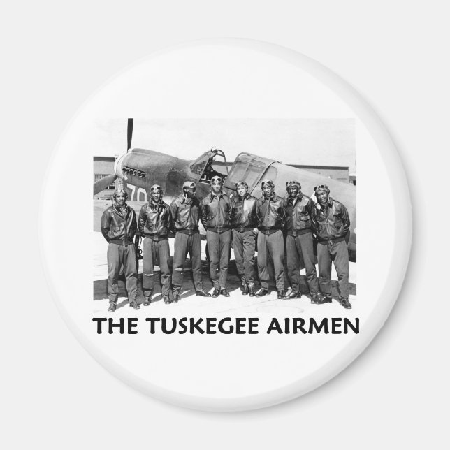 Aimant Avion de Tuskegee (Devant)