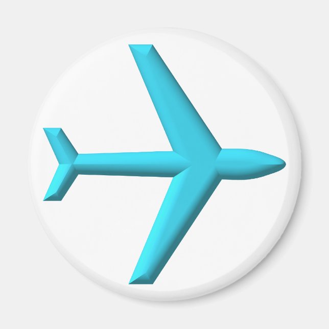 Aimant Avion/Jet (Devant)