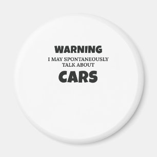 Aimant Avis Cadeau Pour Les Amateurs De Voiture Peut Parl
