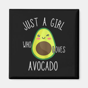 Aimant Avocado Girls Sweet Avocado Amateurs de fruits Été