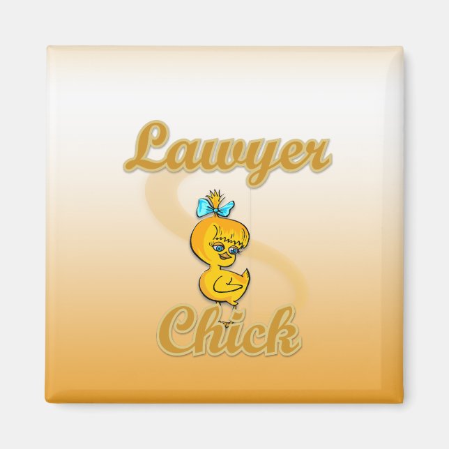 Aimant Avocat Chick (Devant)