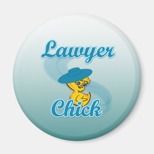 Aimant Avocat Chick #3 (Devant)