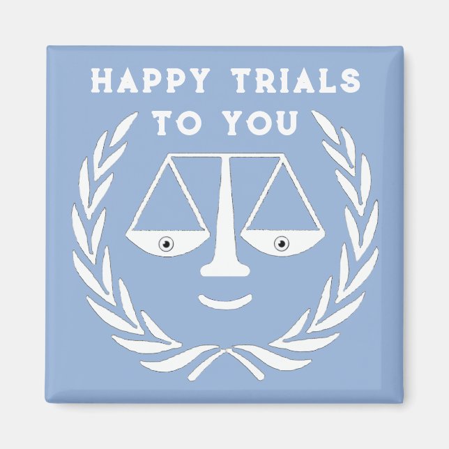 Aimant Avocat de troisième cycle de l'école de droit Magn (Devant)