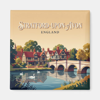Aimant Avon et Stratford-upon-Avon Angleterre