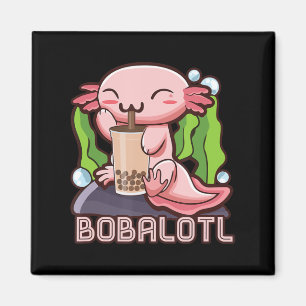 Aimant Axolotl Bubble Tea Girls Ados Kawaii Anime