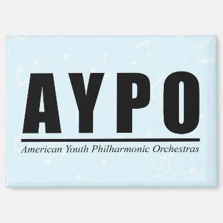 Aimant AYPO 25-26 Saison Limited Blue Arrière - plan Magn