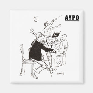Aimant AYPO 25-26 Saison limitée magnétique de dessin