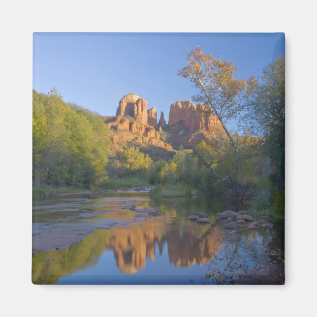Aimant AZ, Arizona, Sedona, Crescent Moon Recreation (Devant)