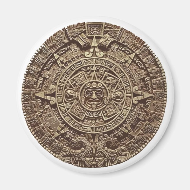 Aimant Aztec Calender (Devant)