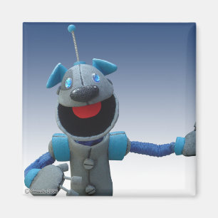 Aimant B.A.R.K. L'aimant de chien de robot