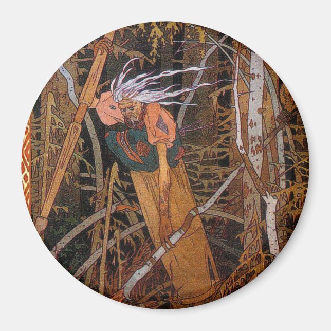 Aimant Baba Yaga (Devant)