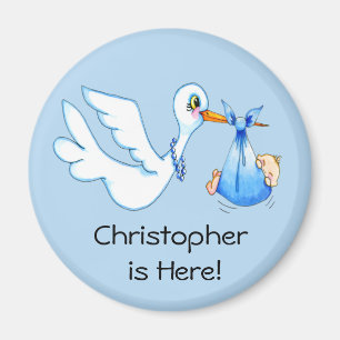 Aimant Baby Boy Douche Faveurs