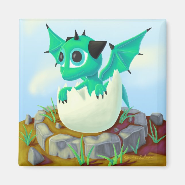 Aimant Baby Dragon (Devant)