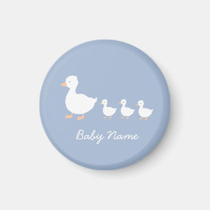 Aimant Baby shower customisé Favoriser les cookies Bleu C