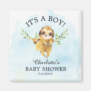 Aimant Baby shower de fentes mignonne Favoriser l'aimant