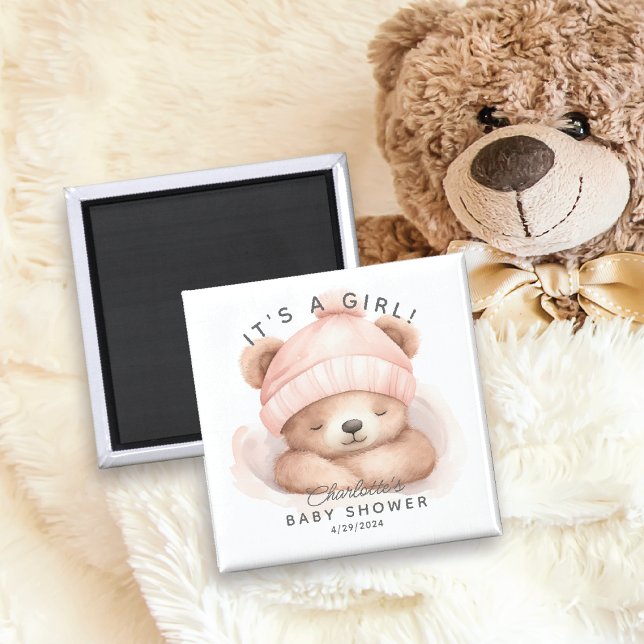 Aimant Baby shower de l'ours de bascule Favoriser l'aiman (Créateur téléchargé)