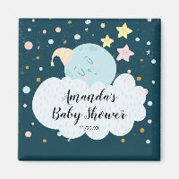 BABY SHOWER Lune CUTE Favoriser l'aimant