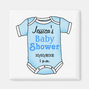 Aimant Baby shower pour le bébé