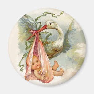 AIMANT BABY SHOWER STORK 2