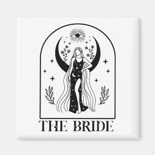 Aimant Bachelorette Mariage gothique Cuisine de Mariage C