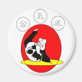 AIMANT BADGE AIKIDO
