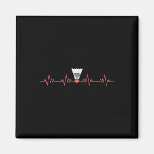 Aimant Badminton Heartbeat Avec Navette Pour Badminton